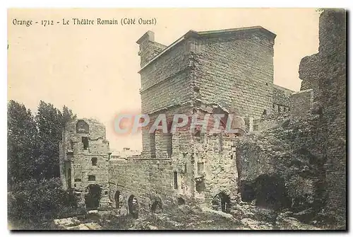 Cartes postales Orange le Theatre Romain Cote Ouest