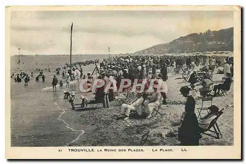 Cartes postales Trouville La Reine des Plages La Plage