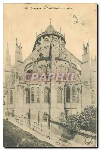 Cartes postales Bourges cathedrale Abside