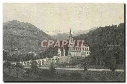 Cartes postales Lourdes la Basilique