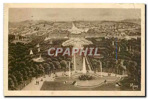 Ansichtskarte AK Les Petits Tableaux de Versailles Le chateau et les jardins de Versailles