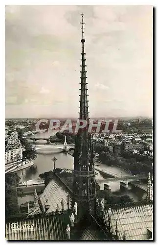 Cartes postales moderne Paris La Fleche de Notre Dame