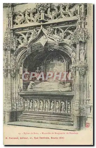 Cartes postales Eglise de Brou Mausolee de Marguerite de Bourbon