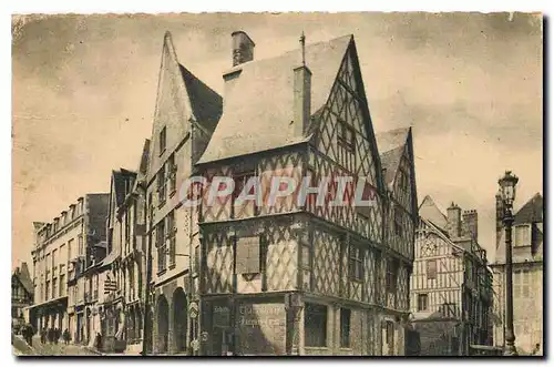 Cartes postales Bourges Cher Ange des Rues Pellevoisin et Chambournac