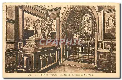 Cartes postales Mont Ste Odile Tombeau de Ste Odile