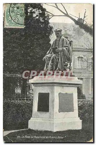 Ansichtskarte AK Le Mans le Monument de Pierre Belon