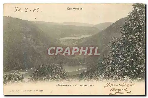 Cartes postales Gerardmer Vallee des Lacs