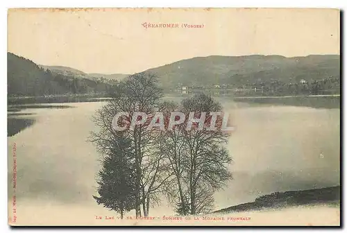 Cartes postales Sommet de la Moraine frontale Gerardmer