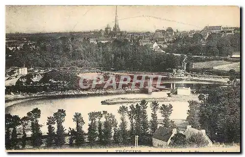 Cartes postales Treguier Vue generale