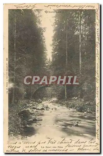 Cartes postales Gerardmer Le Pont des Fees