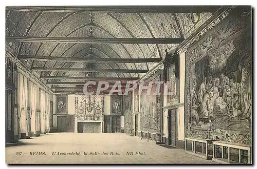 Ansichtskarte AK Reims l'Archeveche la Salle des Rois