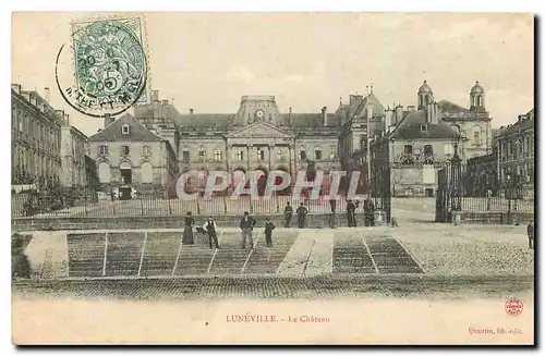 Cartes postales Luneville Le Chateau