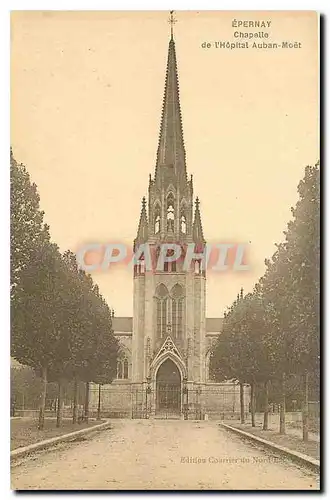 Ansichtskarte AK Epernay Chapelle de l'Hopital Auban Moet