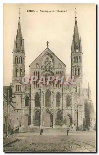 Cartes postales Reims Basilique Saint Remi