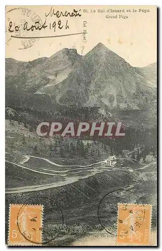 Cartes postales Le Col d'Izoard et la Pegu Grand Pegu