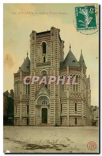 Cartes postales Angers Eglise Notre Dame