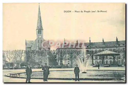 Cartes postales Dijon Place du Peuple St Pierre