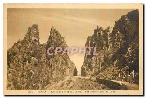 Cartes postales Piana Les Aiguilles et le Tunnel