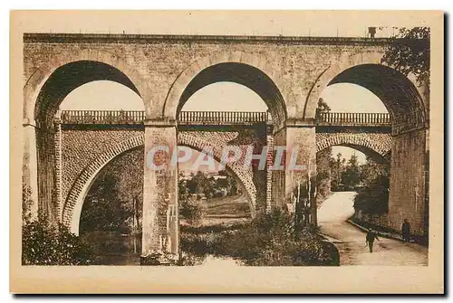 Ansichtskarte AK Guingamp Les Viaducs