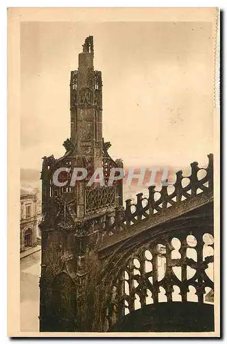 Cartes postales Clamecy Nievre Eglise Saint Marlin Un detail du clochetou