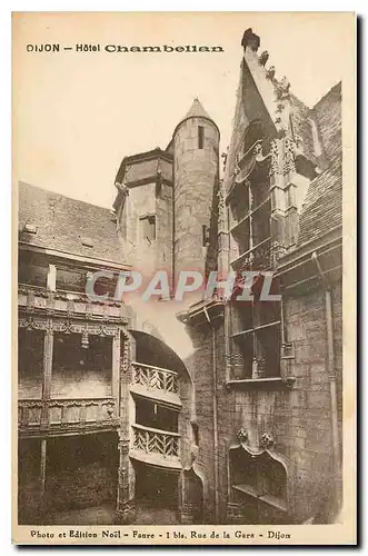 Cartes postales Dijon Hotel Chambellan