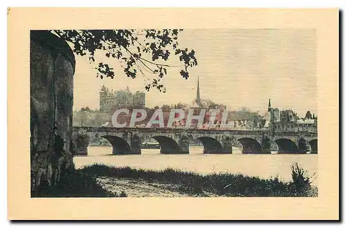 Cartes postales Saumur Le Pont et le Chateau
