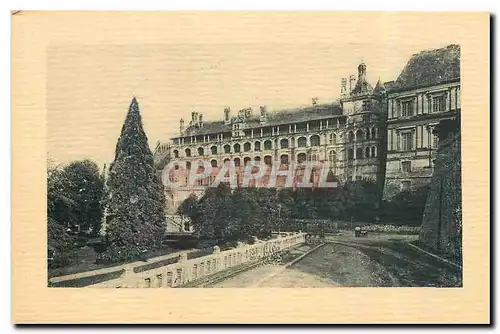 Cartes postales Blois Le Chateau Facade Francois I