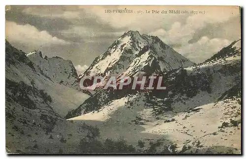 Cartes postales Les Pyrenees Le pic du Midi