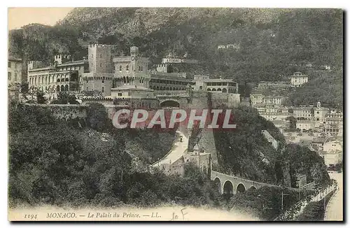 Cartes postales Monaco Le Palais du Prince