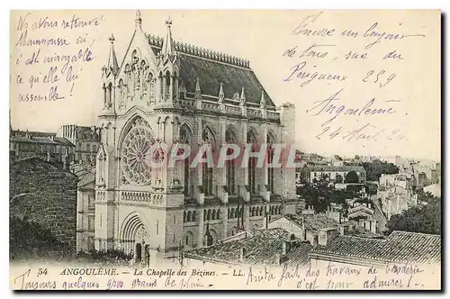 Ansichtskarte AK Angouleme La Chapelle des Bezines