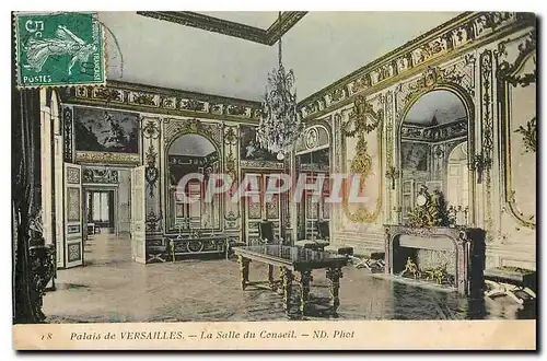 Cartes postales Palais de Versailles La Salle du Conseil