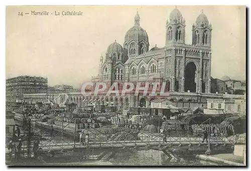 Cartes postales Marseille La Cathedrale