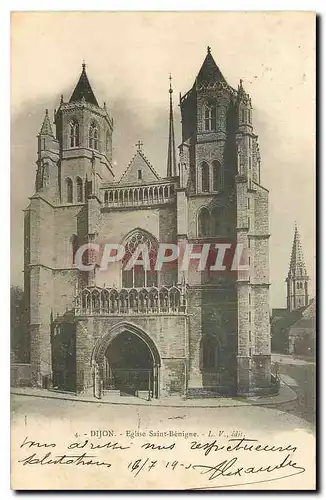 Cartes postales Dijon Eglise Saint Benigne