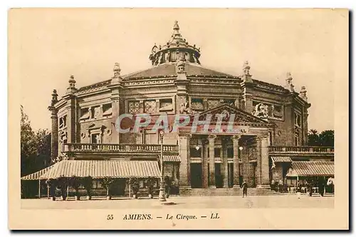 Cartes postales Amiens Le Cirque