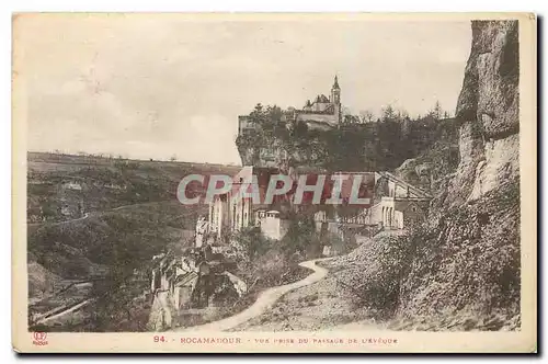Cartes postales Rocamadour Vue prise du Paysage de l'Eveque