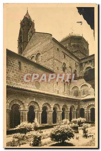 Ansichtskarte AK Le Puy Haute Loire Cour et Galerie du Cloitre