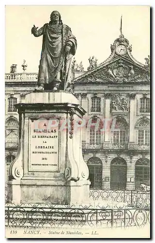 Cartes postales Nancy Statue de Stanislas