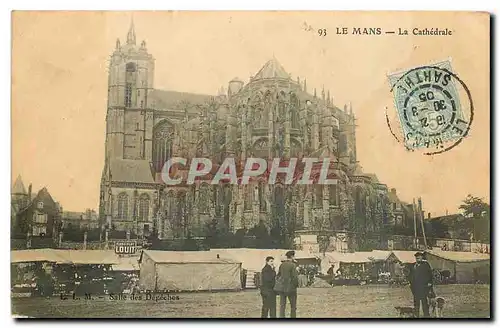 Cartes postales Le Mans La Cathedrale