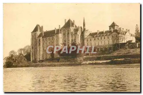 Cartes postales l'Abbaye de Solesmes Sur le Barrage de la Sarthe