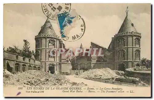 Cartes postales Les Ruines de la Grande Guerre Reims