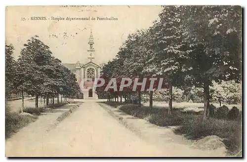 Cartes postales Rennes Hospice departemental de Pontchaillon