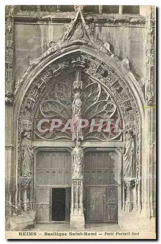 Cartes postales Rennes Basilique Saint Remi Petit Portail Sud