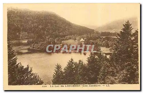 Ansichtskarte AK Le Lac de Longemer vers Xonrupt