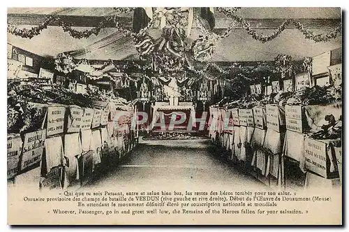 Cartes postales Verdun Euvre de Dousumon Meuse