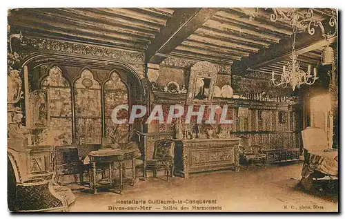 Cartes postales Hostellerie Guillaume la Conquerant Salles des Marmousets  Dives sur Mer