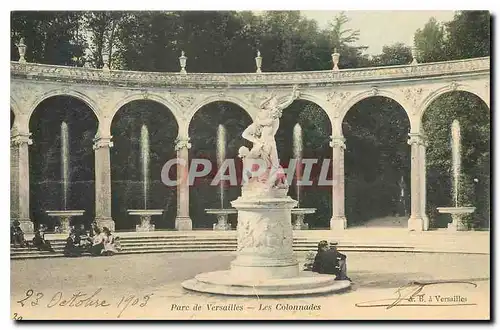 Ansichtskarte AK Parc du Versailles Les Colonnades