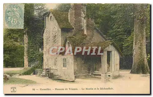 Ansichtskarte AK Versailles Hameau de Trianon Le Moulin et le Rechauffoir