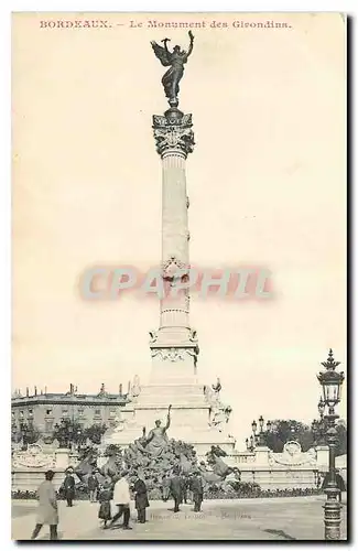 Cartes postales Bordeaux Le Monument des Girondins