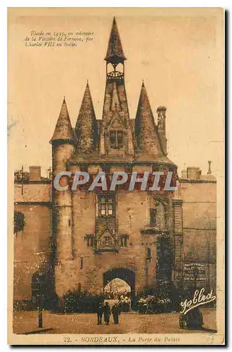 Cartes postales Bordeaux La Porte du Palais