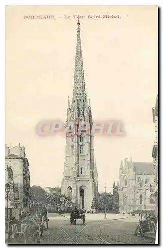 Cartes postales Bordeaux La Tour Saint Michel